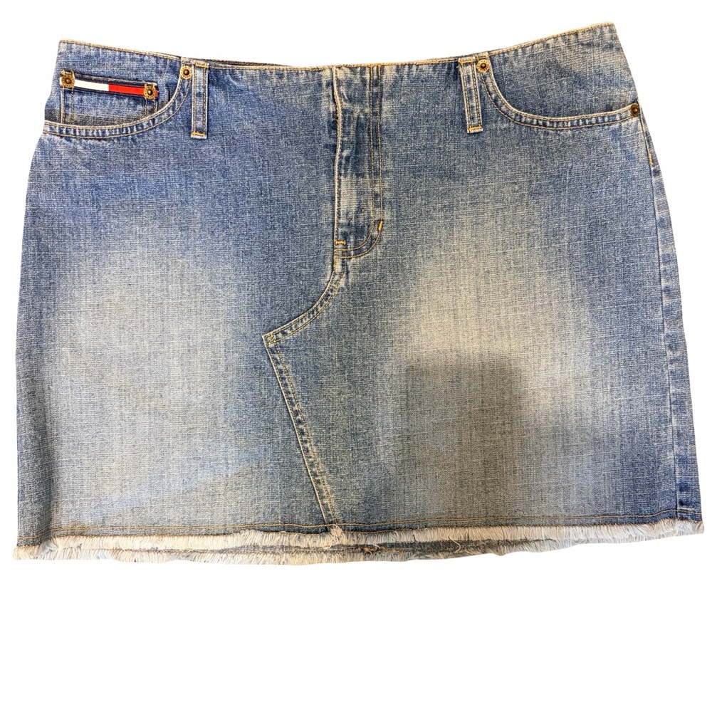 Vintage 2003 Tommy Hilfiger Denim Skirt Size 11